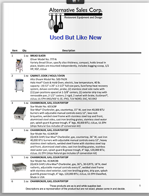 used-equipment